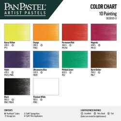 PanPastel Ultra Soft Artist Pastel Boya 10lu Set 30101 - Thumbnail
