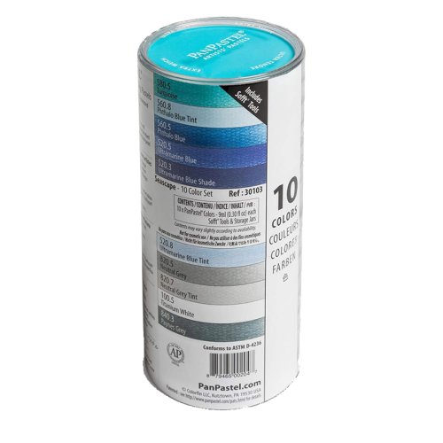 PanPastel Ultra Soft Artist Pastel Boya Seascape 10lu Set 30103