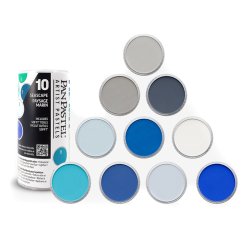 PanPastel Ultra Soft Artist Pastel Boya Seascape 10lu Set 30103 - Thumbnail