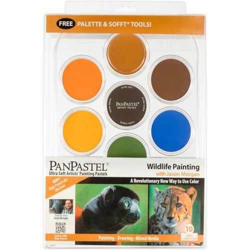 PanPastel Ultra Soft Artist Pastel Boya Wildlife Paintang Jason Morgan 10lu Set 30082