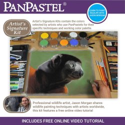 PanPastel Ultra Soft Artist Pastel Boya Wildlife Paintang Jason Morgan 10lu Set 30082 - Thumbnail