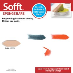PanPastel Sofft Nokta Resim Süngeri Seti 3 Adet 61024 - Thumbnail