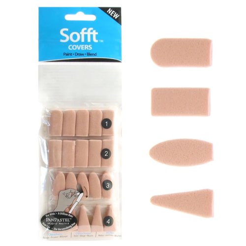 PanPastel Sofft Spatül Resim Süngeri Seti 4 Çeşit 40 Adet 62100