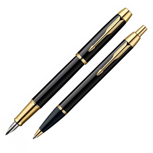 Parker IM Duo Dolma-Tükenmez Kalem Seti Siyah GT 2093216