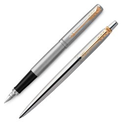 Parker - Parker Jotter Duo Dolma-Tükenmez Kalem Seti SS GT 2093257
