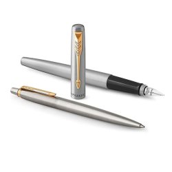 Parker - Parker Jotter Duo Dolma-Tükenmez Kalem Seti SS GT 2093257 (1)