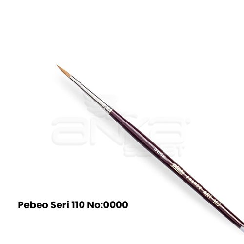 Pebeo 110 Seri Samur Sulu Boya Fırçası