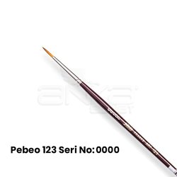Pebeo - Pebeo 123 Seri Sentetik Yuvarlak Uçlu Fırça (1)