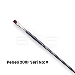 Pebeo - Pebeo 200F Seri Sentetik Kıl Fırça (1)
