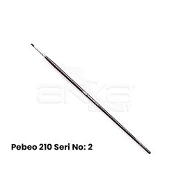 Pebeo 210 Seri Samur Düz Kesik Uçlu Fırça - Thumbnail