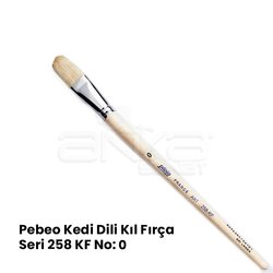 Pebeo 258KF Seri Kedi Dili Fırça - Thumbnail