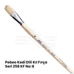 Pebeo 258KF Seri Kedi Dili Fırça - Thumbnail