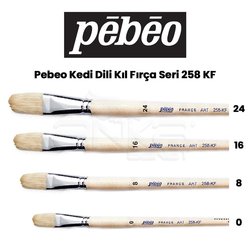 Pebeo 258KF Seri Kedi Dili Fırça - Thumbnail