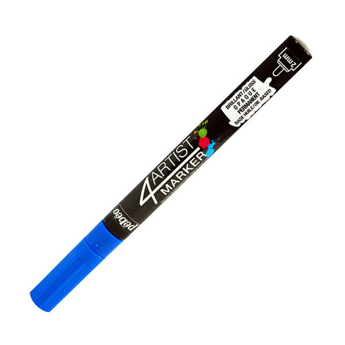 Pebeo 4Artist Oil Marker 2mm Yuvarlak Uç Dark Blue - Dark Blue