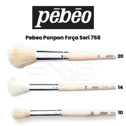 Pebeo - Pebeo 758 Seri Ponpon Fırça