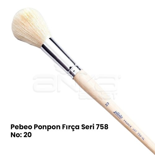 Pebeo 758 Seri Ponpon Fırça