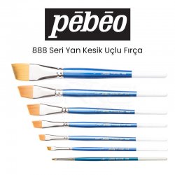 Pebeo - Pebeo 888 Seri Yan Kesik Uçlu Fırça