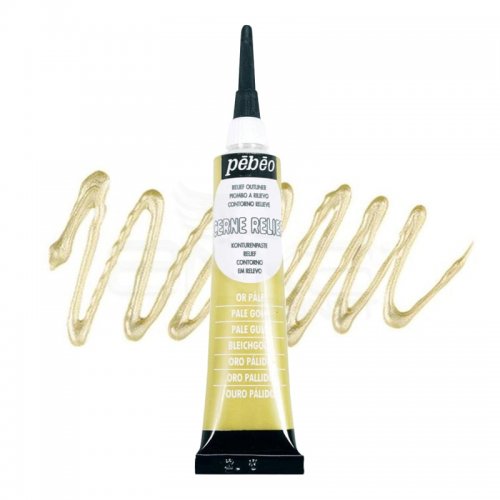 Pebeo Cam Kontürü 20ml Pale Gold - Pale Gold