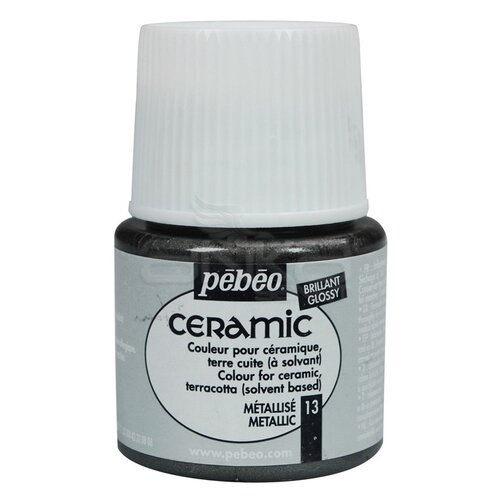 Pebeo Seramik Boyası 13 Metallic 45ml - 13 Metallic