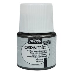 Pebeo - Pebeo Seramik Boyası 13 Metallic 45ml