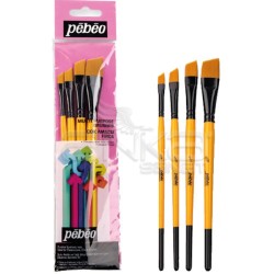 Pebeo - Pebeo Çok Amaçlı Hobi Fırça Seti 9