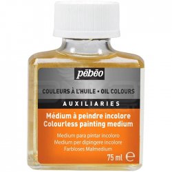 Pebeo - Pebeo Colourless Painting Medium Renksiz Boya Medyumu 75ml (1)