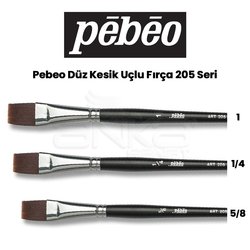 Pebeo - Pebeo 205 Seri Düz Kesik Uçlu Fırça