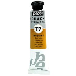 Pebeo - Pebeo Extrafine T7 Guaj Boya 20ml Seri:1 100 Yellow Ochre