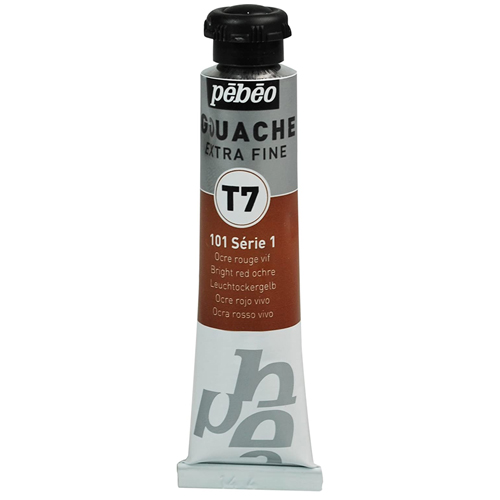 Pebeo Extrafine T7 Guaj Boya 20ml Seri:1 101 Bright Red Ochre