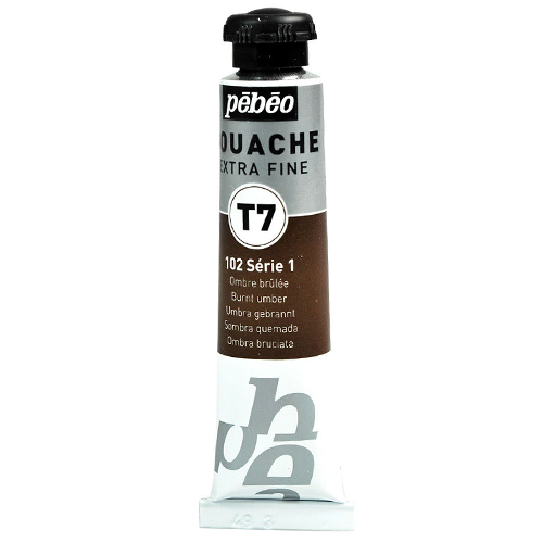 Pebeo Extrafine T7 Guaj Boya 20ml Seri:1 102 Burnt Umber