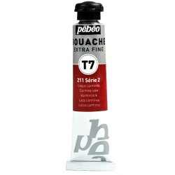 Pebeo - Pebeo Extrafine T7 Guaj Boya 20ml Seri:2 211 Carmine Lake