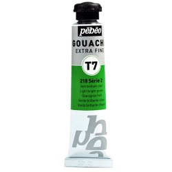 Pebeo - Pebeo Extrafine T7 Guaj Boya 20ml Seri:2 218 Light Bright Green