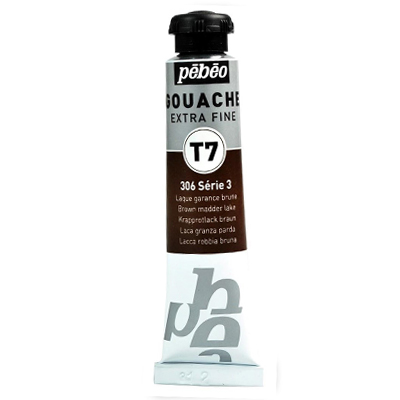 Pebeo Extrafine T7 Guaj Boya 20ml Seri:3 306 Brown Madder Lake