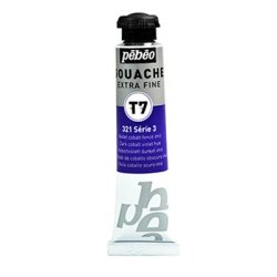 Pebeo - Pebeo Extrafine T7 Guaj Boya 20ml Seri:3 321 Dark Cobalt Violet