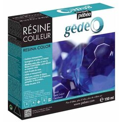 Pebeo - Pebeo Gedeo Colour Resin Renkli Reçine Lapis Blue 150ml