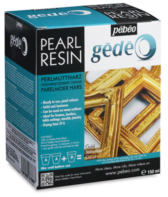 Pebeo Gedeo Pearl Resin Renkli Reçine Altın Sedef 150ml