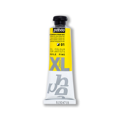 Pebeo Huile Fine XL 37ml Yağlı Boya No:01 Lemon Cadmium Yellow Hue - 01 Lemon Cadmium Yellow Hue