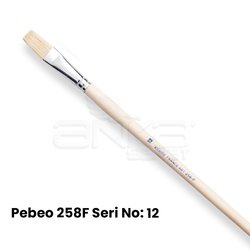 Pebeo 258F Seri Düz Kesik Uçlu Fırca - Thumbnail