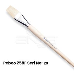 Pebeo 258F Seri Düz Kesik Uçlu Fırca - Thumbnail