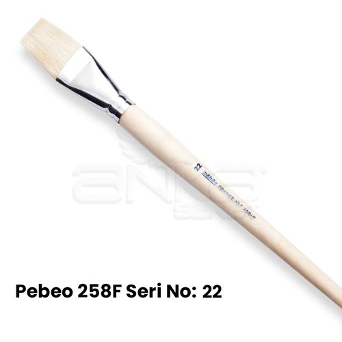 Pebeo 258F Seri Düz Kesik Uçlu Fırca