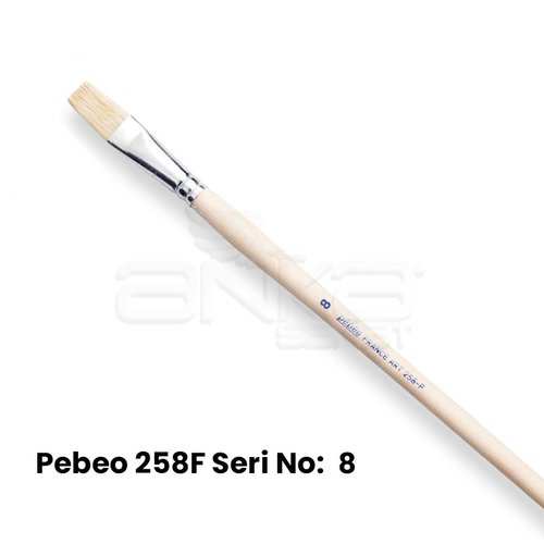 Pebeo 258F Seri Düz Kesik Uçlu Fırca
