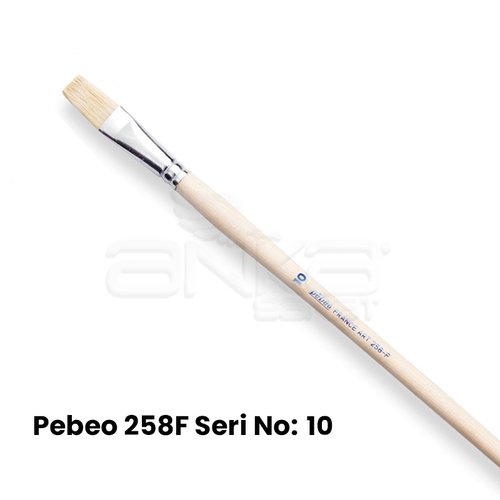 Pebeo 258F Seri Düz Kesik Uçlu Fırca
