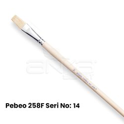 Pebeo 258F Seri Düz Kesik Uçlu Fırca - Thumbnail