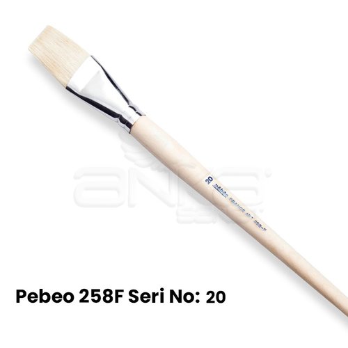 Pebeo 258F Seri Düz Kesik Uçlu Fırca