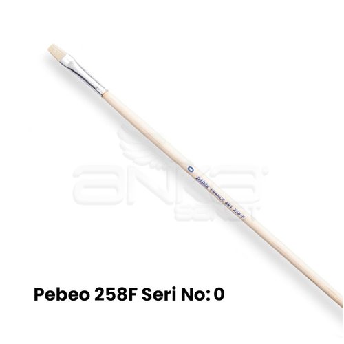 Pebeo 258F Seri Düz Kesik Uçlu Fırca