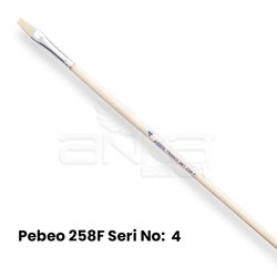 Pebeo - Pebeo 258F Seri Düz Kesik Uçlu Fırca (1)