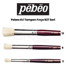Pebeo - Pebeo 827 Seri Kıl Tampon Fırça