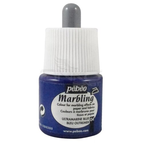 Pebeo Marbling (Ebru Boyası) 04 Ultramarine Blue 45ml - 04 Ultramarine Blue