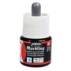 Pebeo - Pebeo Marbling (Ebru Boyası) 09 Black 45ml