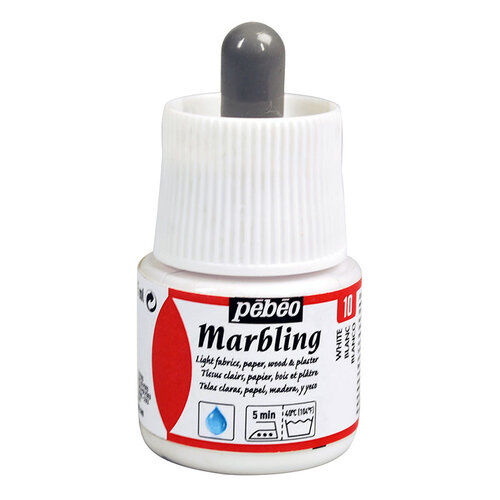 Pebeo Marbling (Ebru Boyası) 10 White 45ml - 10 White